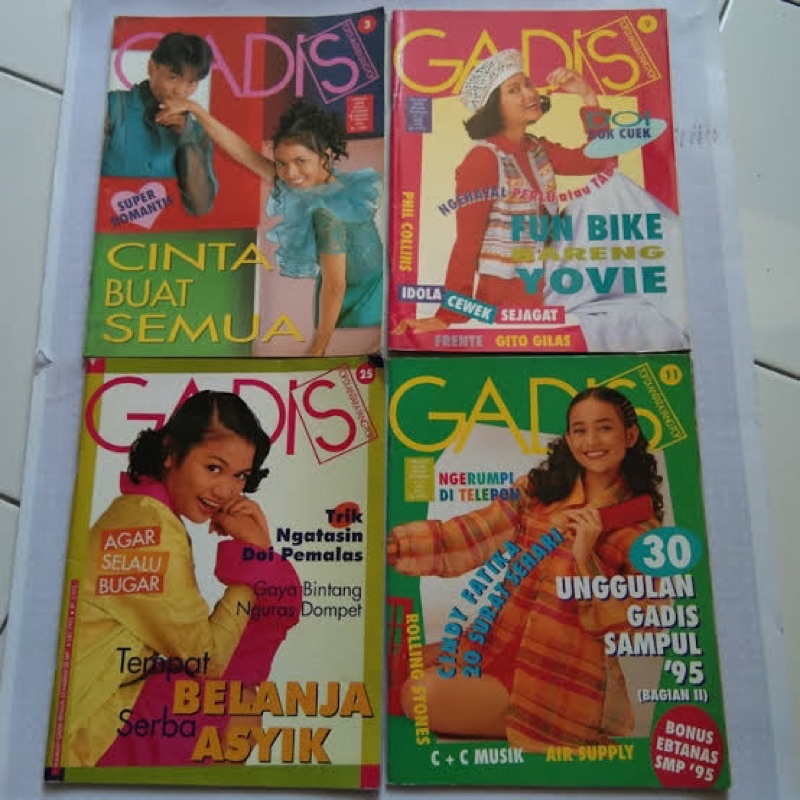 Majalah Gadis Edisi 90an 2000an