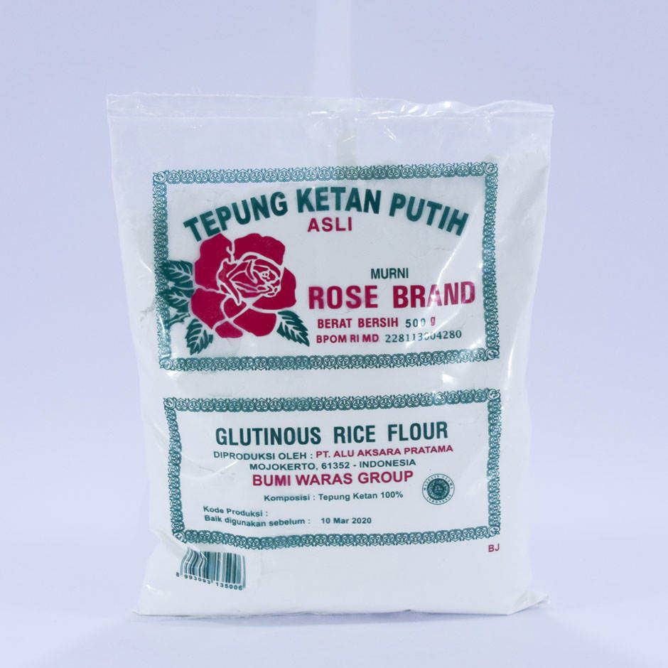 FCW - Tepung Ketan Putih Rose Brand 500 Gram