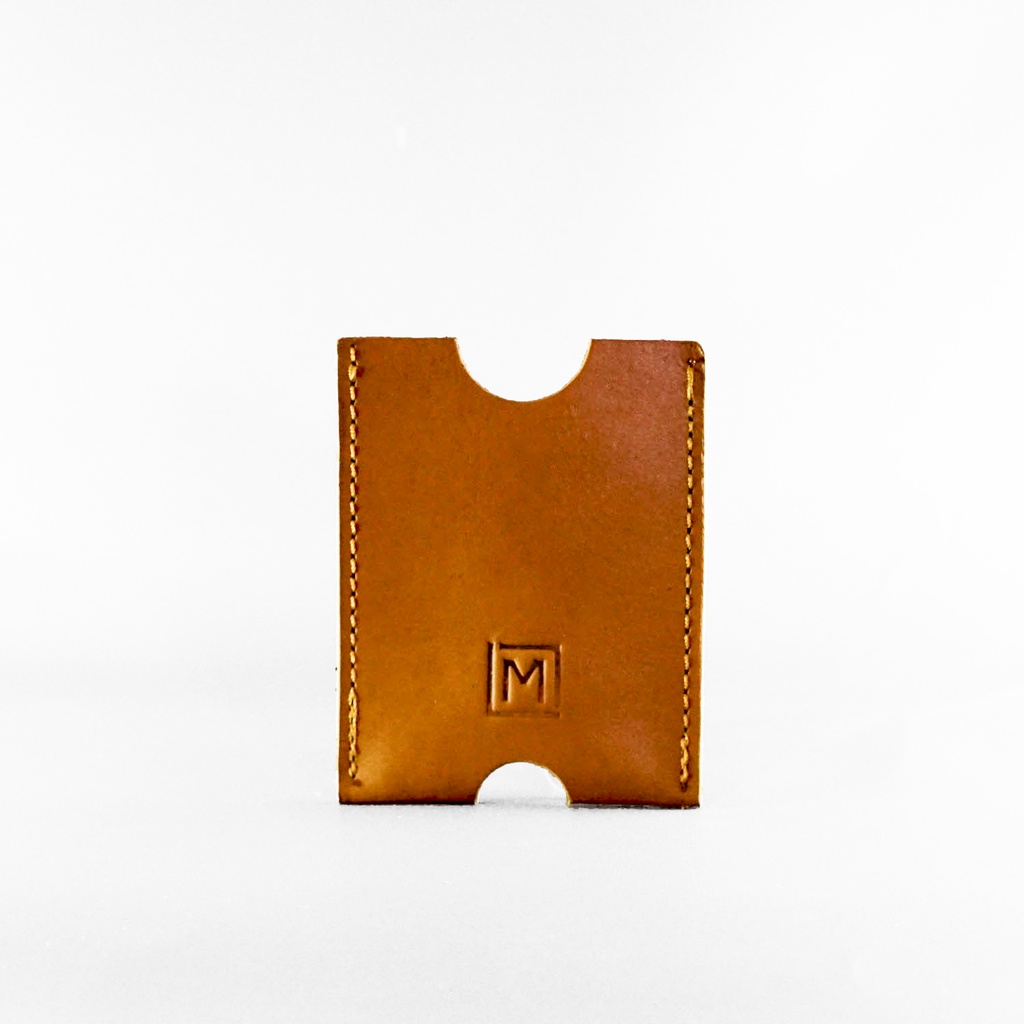 Mekafa - Mecase Leather Brown Tempat Kartu Nama Kulit