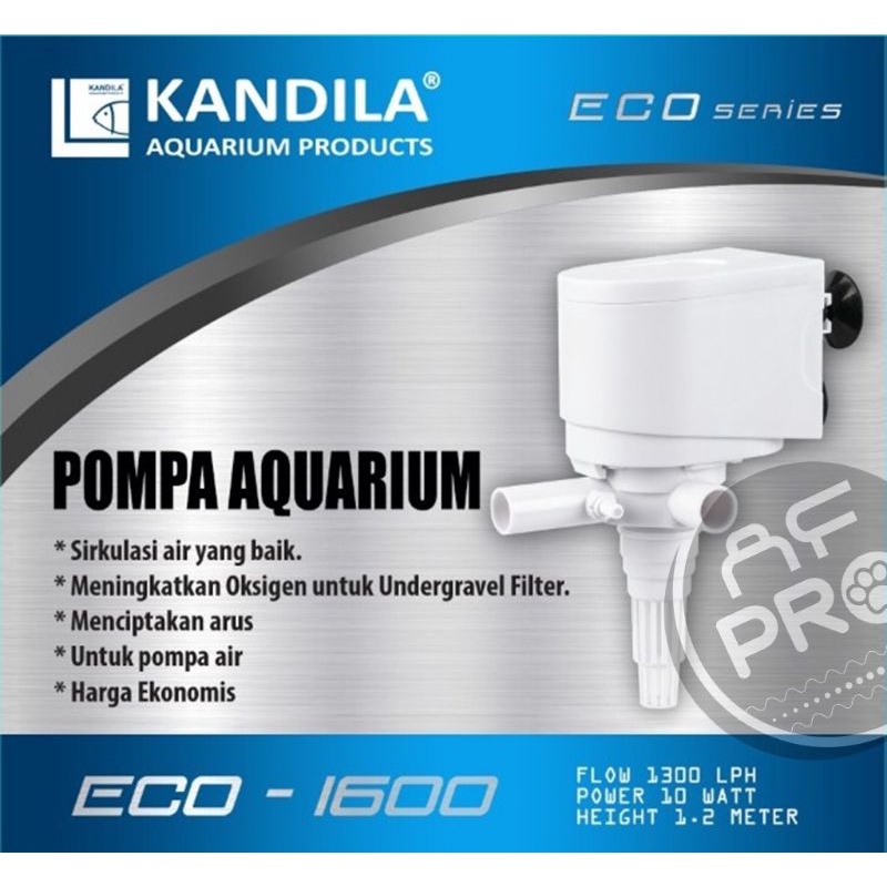 PROMO POMPA KOLAM AQUARIUM KANDILA PRO ECO 1600