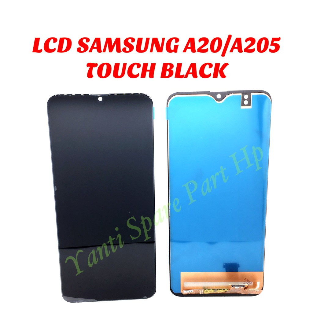 Lcd Touchscreen Samsung Galaxy A20 A205 Fullset New | Shopee Indonesia