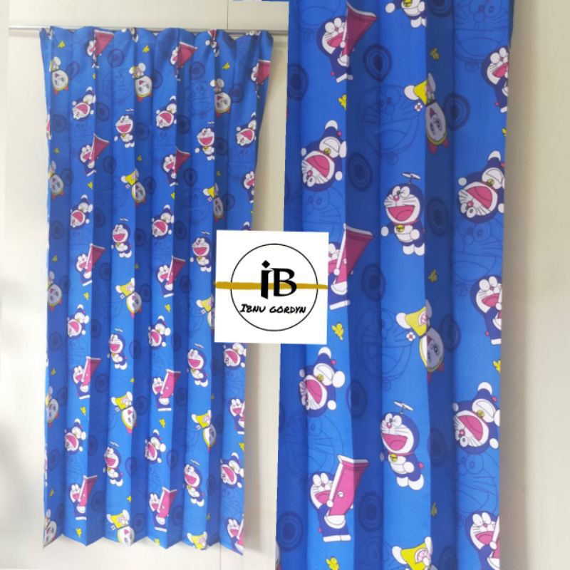 Gorden Karakter Doraemon / gordeng pintu / gordeng uk L100 x T 200 cm