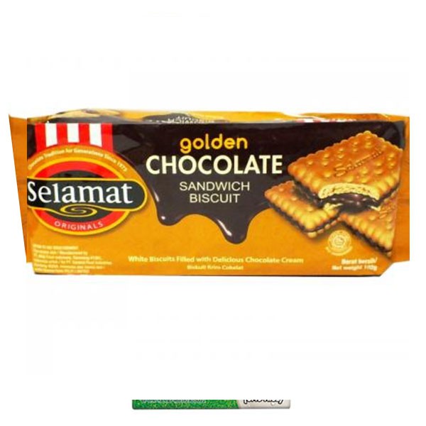 

Selamat Biscuits Golden Chocolate 102 G