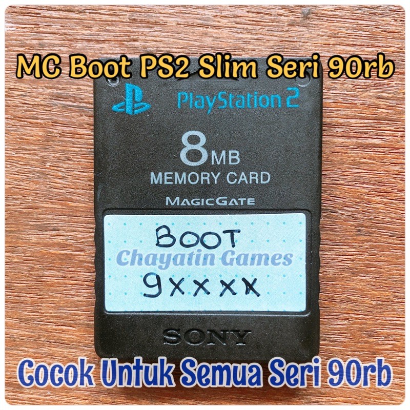 MC Boot 90rb - SCPH 9XXXX / Semua Mesin PS2 Slim Tanpa IC Matrix