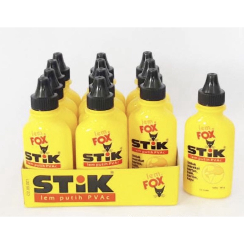 

LEM PVAC MEREK FOX / LEM FOX STICK PVAC 60gr
