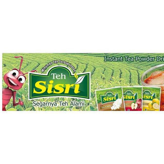 

Teh Sisri Minuman Instant Serbuk Aneka Rasa ( 1 Renceng=10Sachet )