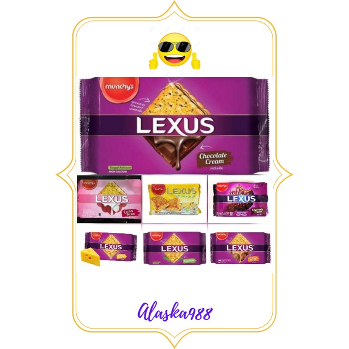

Siap Krim Biskuit Munchys Lexus - Coklat Topping