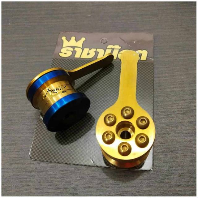 GANTUNGAN BARANG TWO TONE CONTELAN BARANG GOLD STENLIST FULL CNC UNIVERSAL