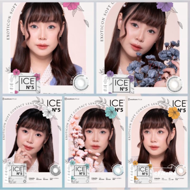 Softlens ICE N5 BLACK / Softlens ICE N5 BLACK minus / softlen ice N5 diameter 14.5MM / soflen warna minus