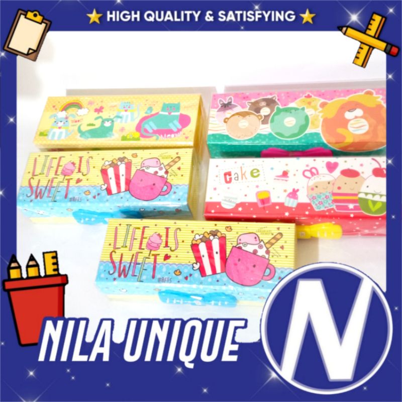 

PENSIL CASE KUNCI KODE WARNA RANDOM (HARGA SATUAN)