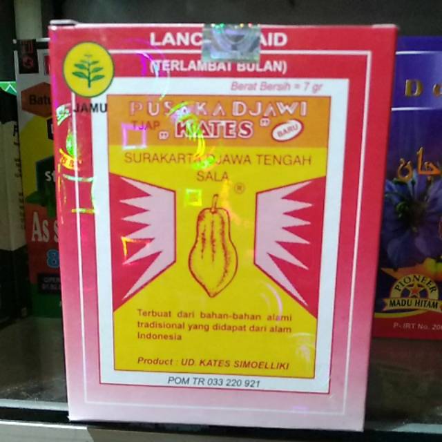 

Lancar haid cap kates