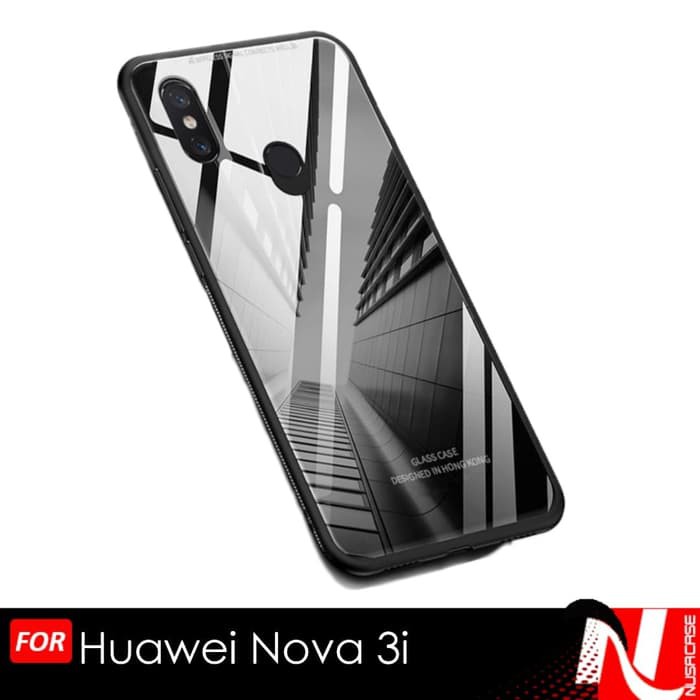 Huawei Nova 3i Glass Case Hard Premium Luxury Case Nova 3i