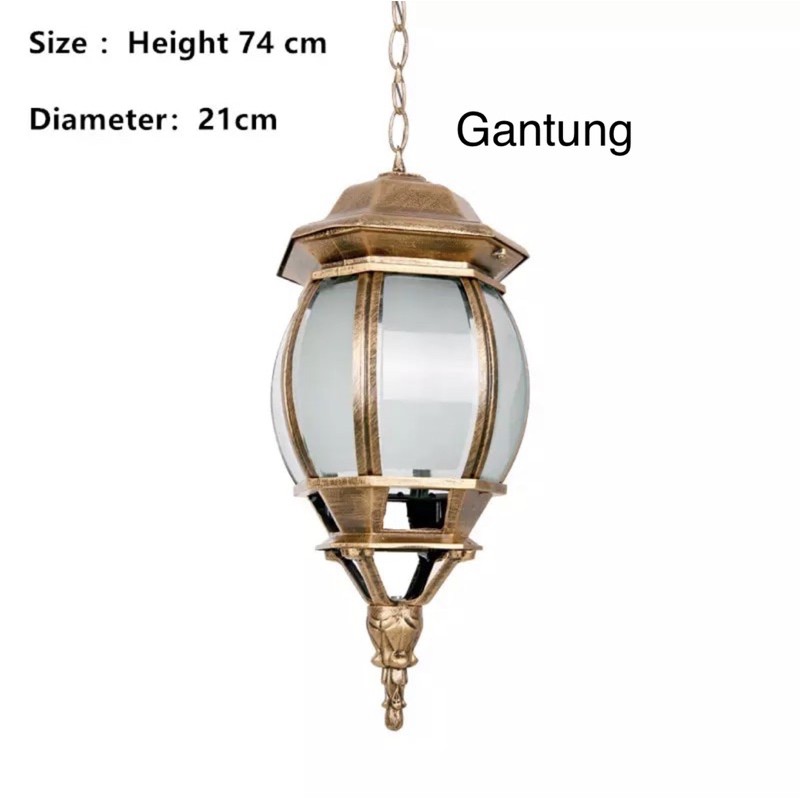 Lampu Dinding/Lampu Outdoor/Lampu Tempel /Lampu Taman/Lampu Tidur / Lampu Pilar/Lampu Teras 5003 S-1