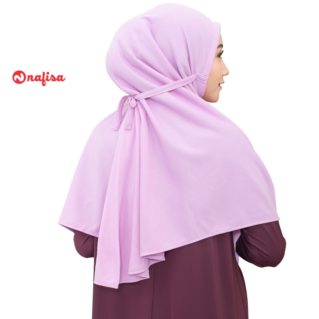 Hijab Instan Kaos Syari Nafisa Hijab At Home | Khimar Tali Jilbab Antem Kerudung Tanpa Pet |Part - 1