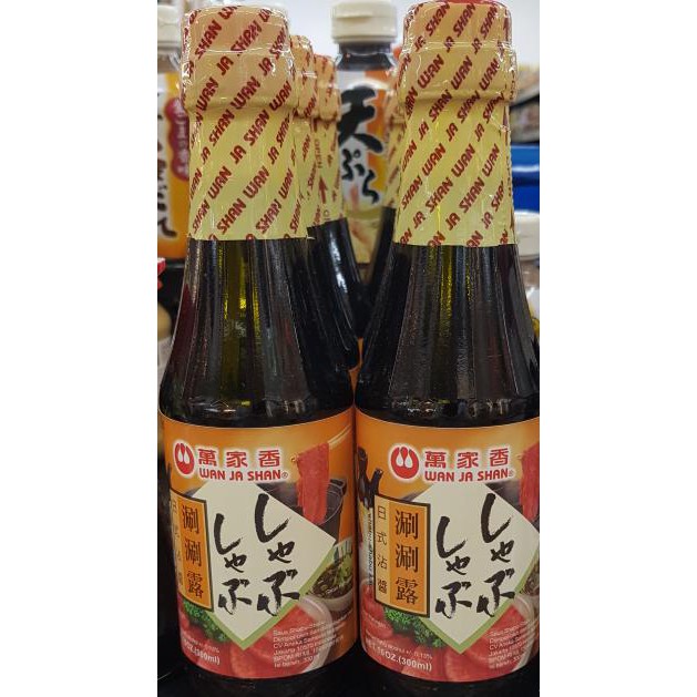 

WAN JA SHAN SHABU SHABU SAUCE 300 ML