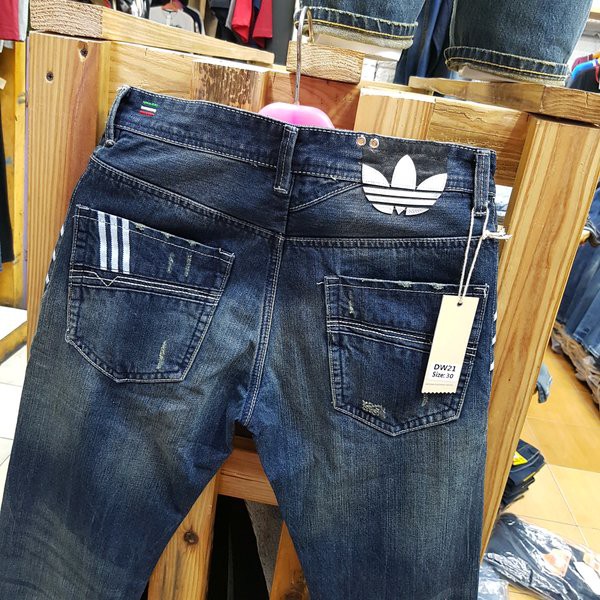MURAH -       Celana jeans adidas slimfit.... Celana jeans pria panjang