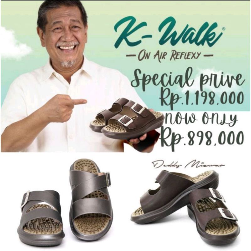 Jaco Kozuii K-walk sandal kesehatan dan replexi original promo spesial