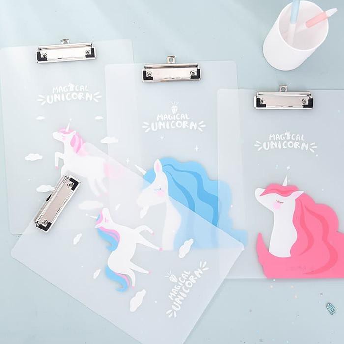 

Dream Unicorn Document Clipboard A4 / Papan Ujian / Tempat Kertas A4 - Varian D