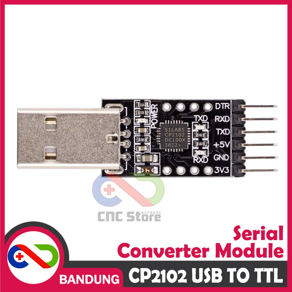 CP2102 USB TO TTL SERIAL CONVERTER MODULE ARDUINO ESP8266 RASPBERRY REPLACE FT232RL