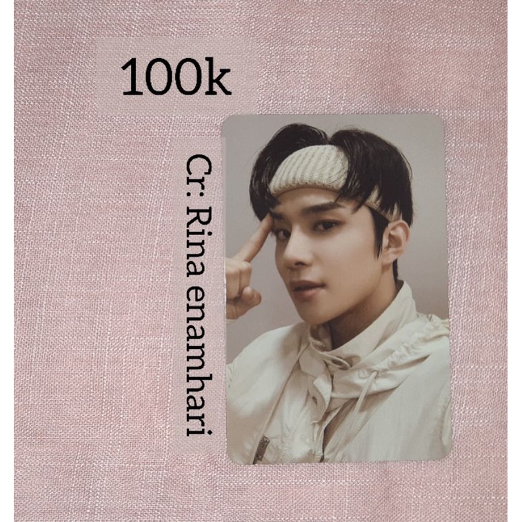 Photocard Jungwoo NCT2020 Resonance Part 1 Future Ver