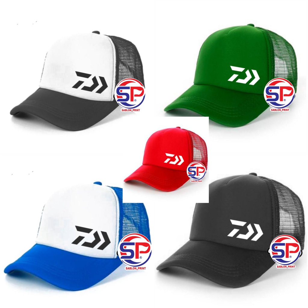 topi DAIWA mancing trucker hight quality enak dipakai sehari hari