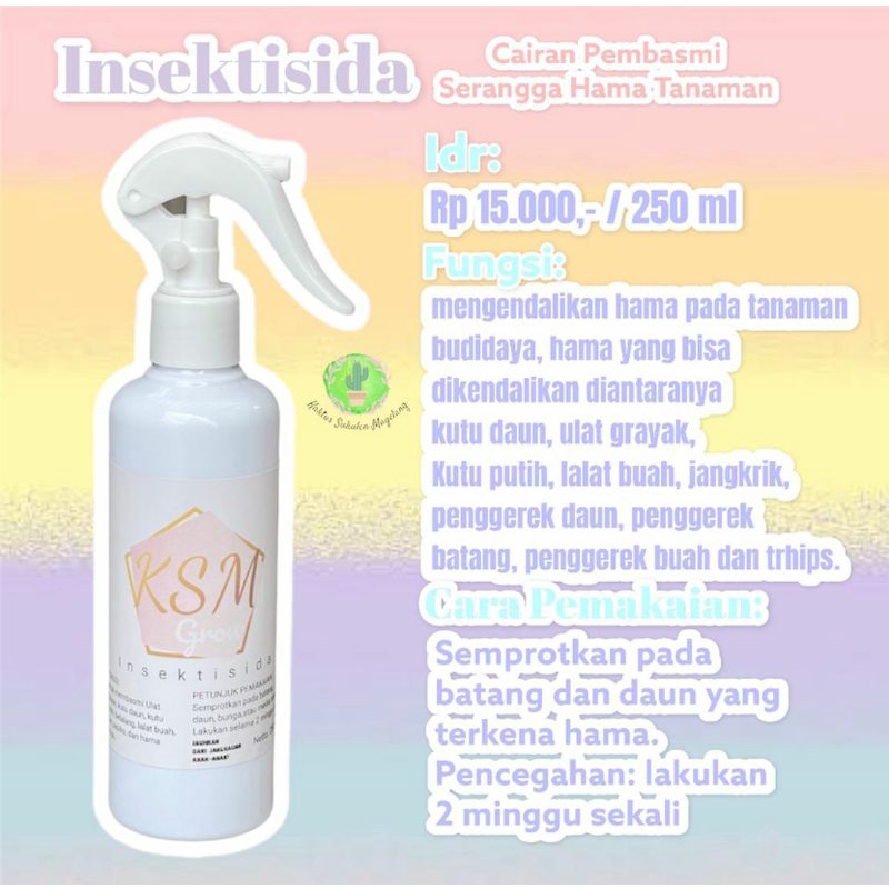 Plants Care Pupuk Obat Serum Tanaman Kaktus Sukulen