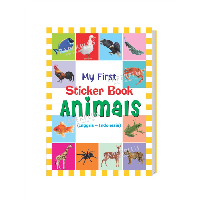 My First Sticker Book Animals