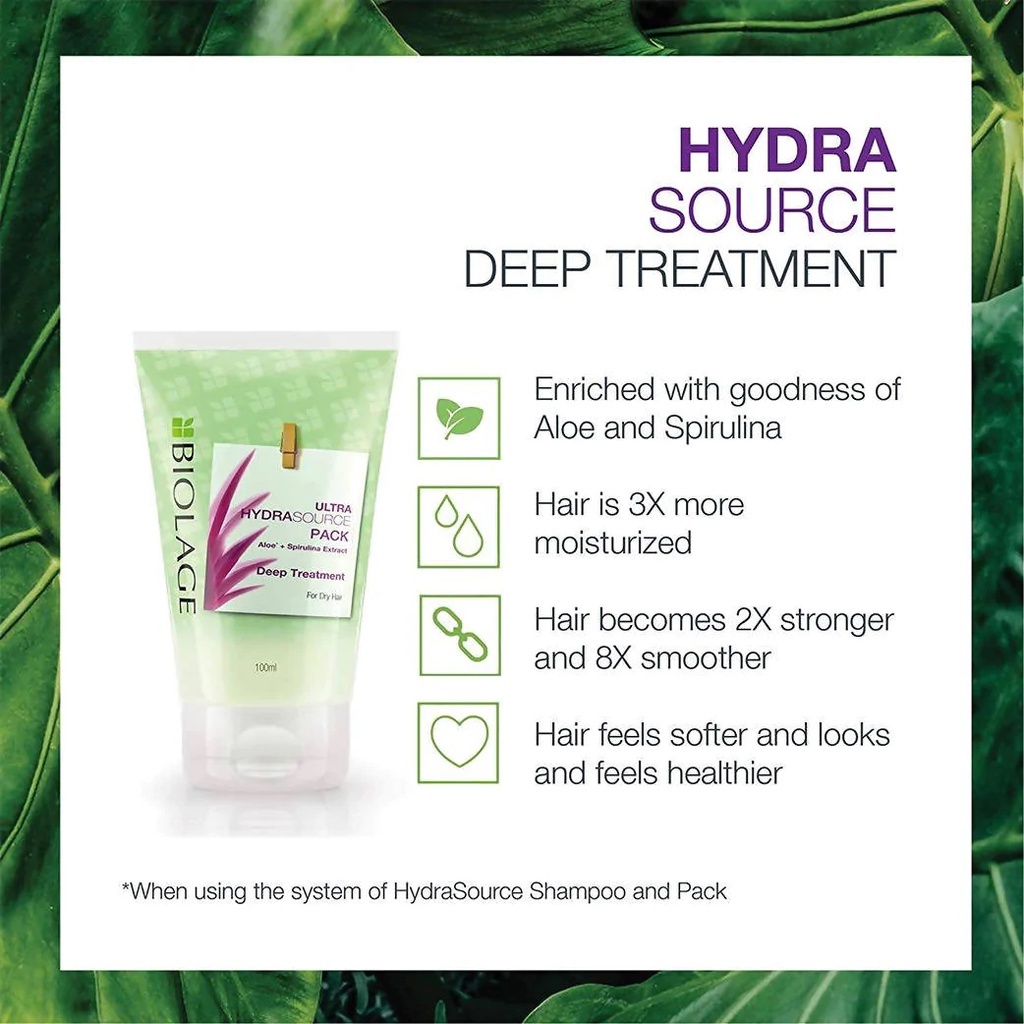 MATRIX Biolage Deep Treatment Pack 100ml HYDRASOURCE