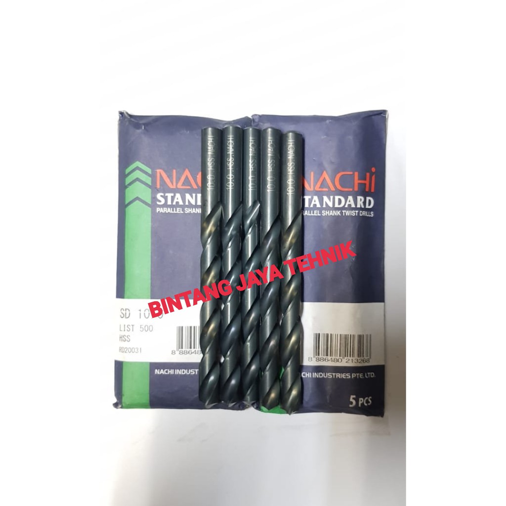 MATA BOR BESI 10MM NACHI HSS / NACHI MATA BOR BESI 10MM HSS