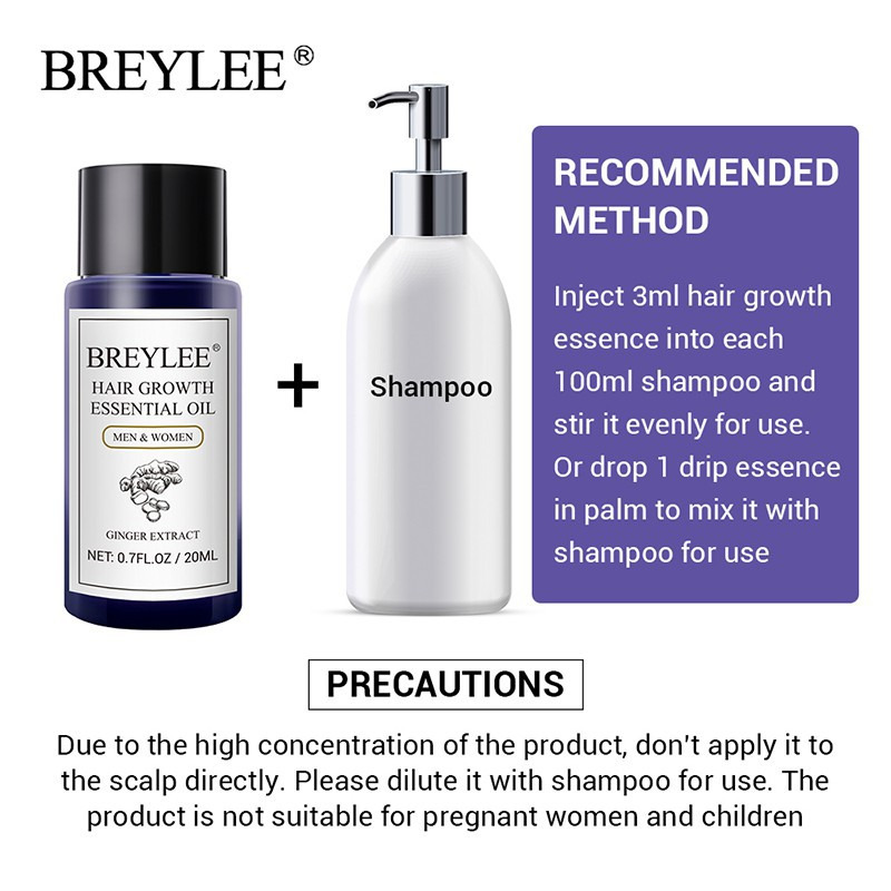 [BPOM] BREYLEE Hair Essential Oil 20 ML