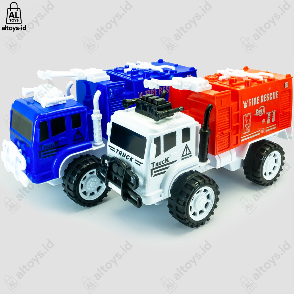 Mobil Pemadam Kebakaran Mainan Fire Rescue Damkar AK07