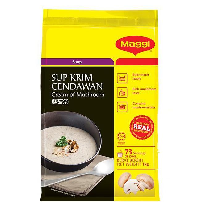 

PROMO MAGGI MUSHROOM CREAM SOUP MUSHOROOM SUP JAMUR KRIM JAMUR BUMBU & BAHAN MASAKAN MAKANAN &