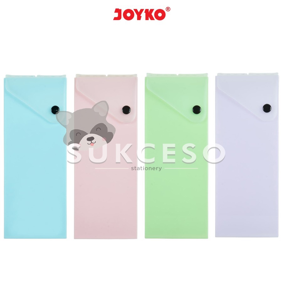 

Joyko Pencil Case PC-0719PST Pastel Color / Kotak Tempat Pensil Murah