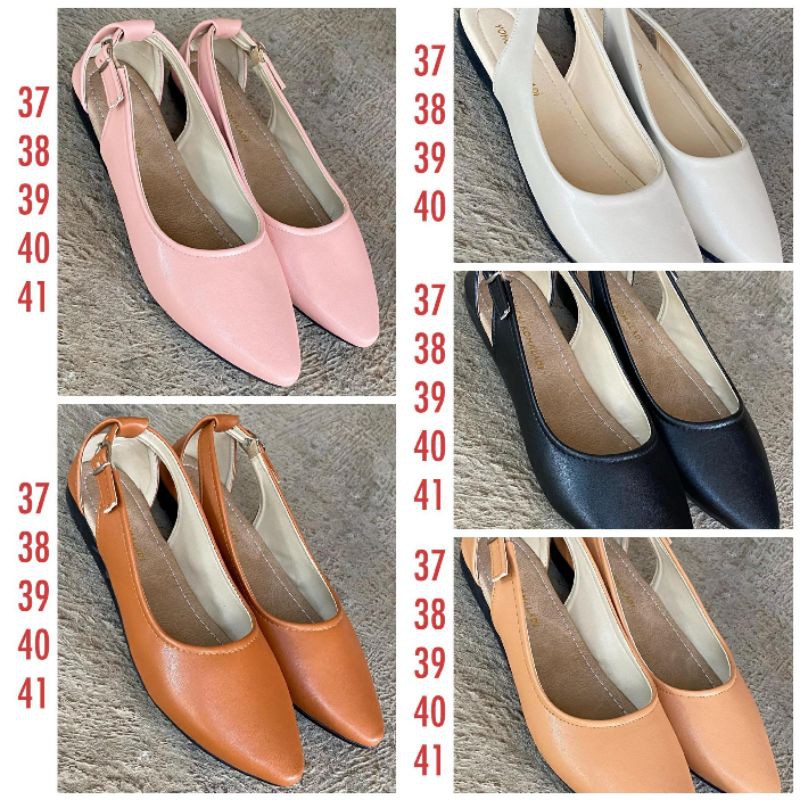 FLATSHOES WANITA YONGKI KOMALADI ORIGINAL TALI BELAKANG