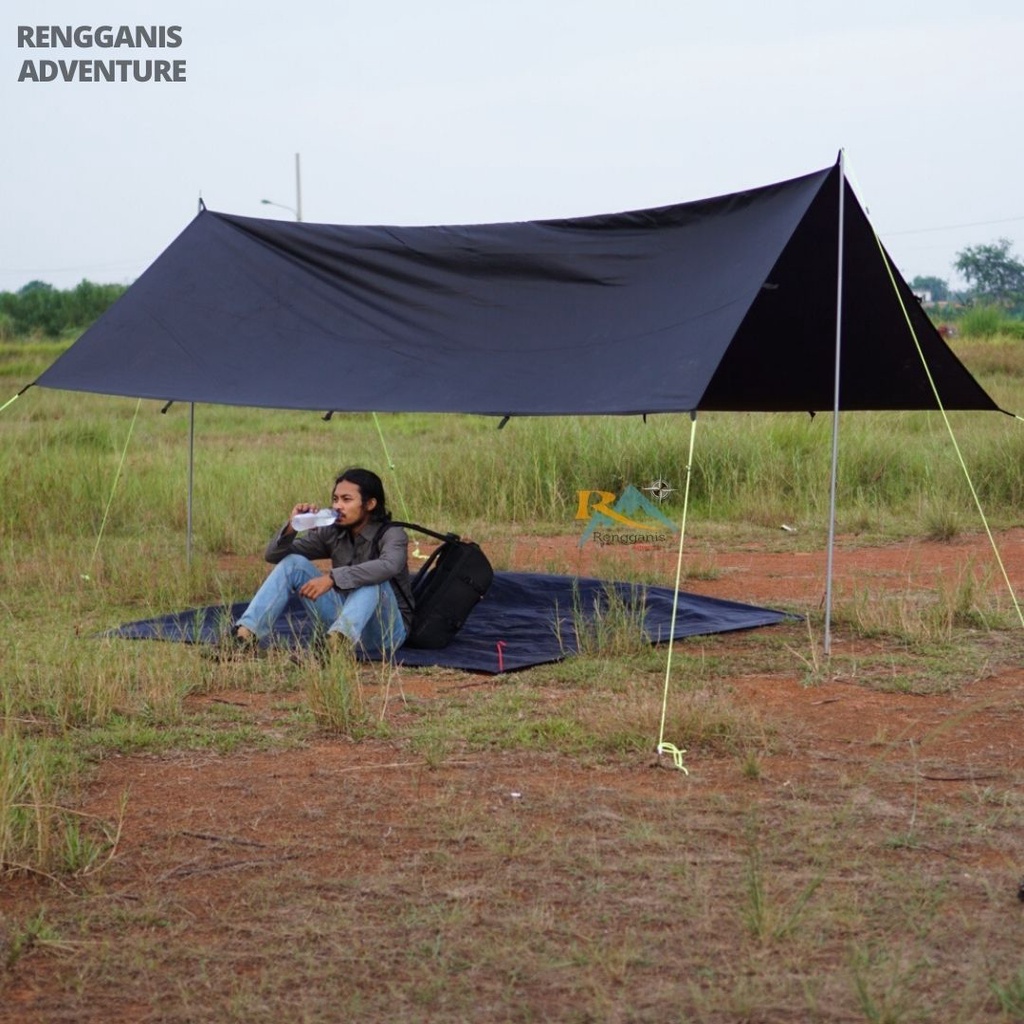 Tiang Flysheet Awning Pole DHAULAGIRI Alumunium Tiang Flysheet Camping Campervan