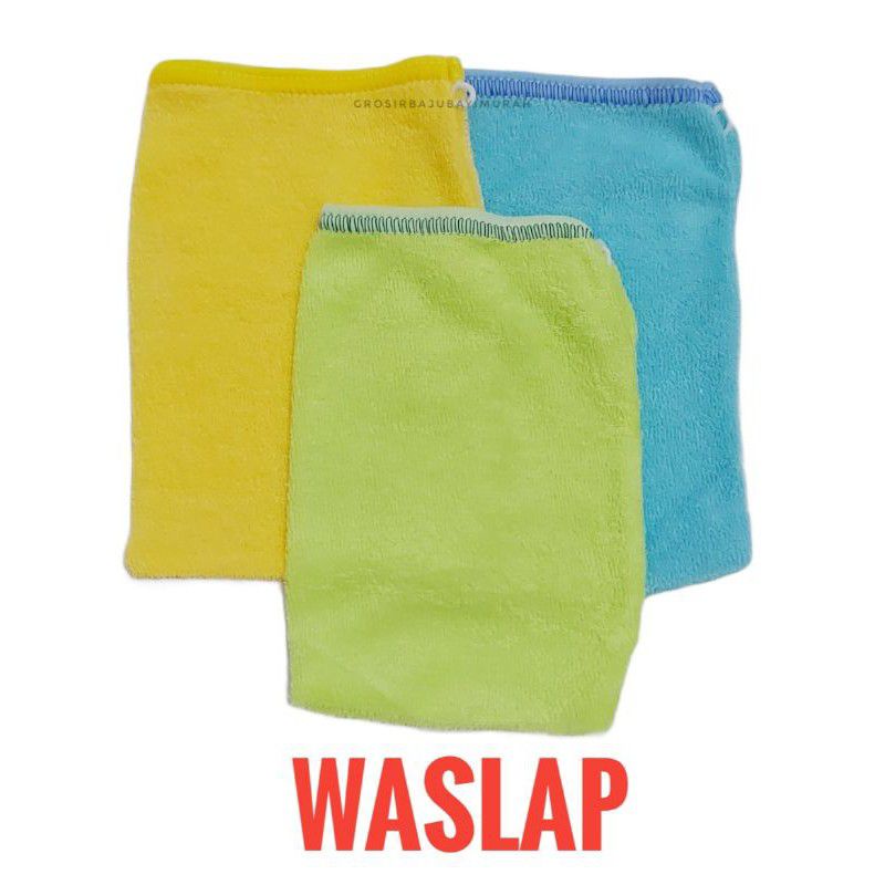 Waslap bayi murah / perlengkapan mandi bayi