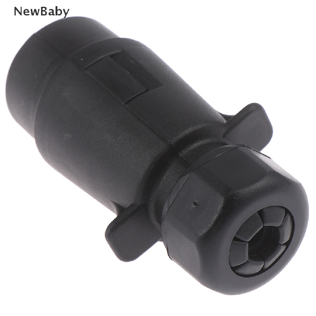 Newbaby Socket Plug Konektor 7 Pin Bulat Standar Eropa 12V Untuk Mobiltrailer