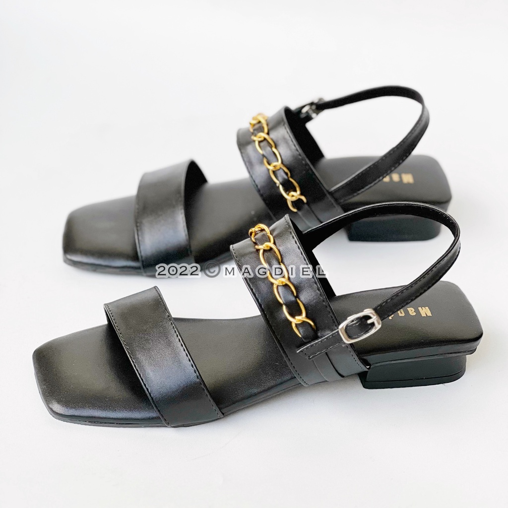 Heels Tali Wanita / Sandal Hak 3 cm - Sherly