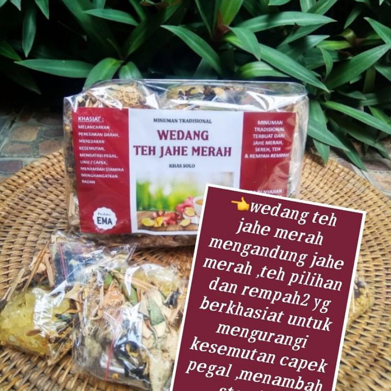 

Wedang Teh Jahe merah