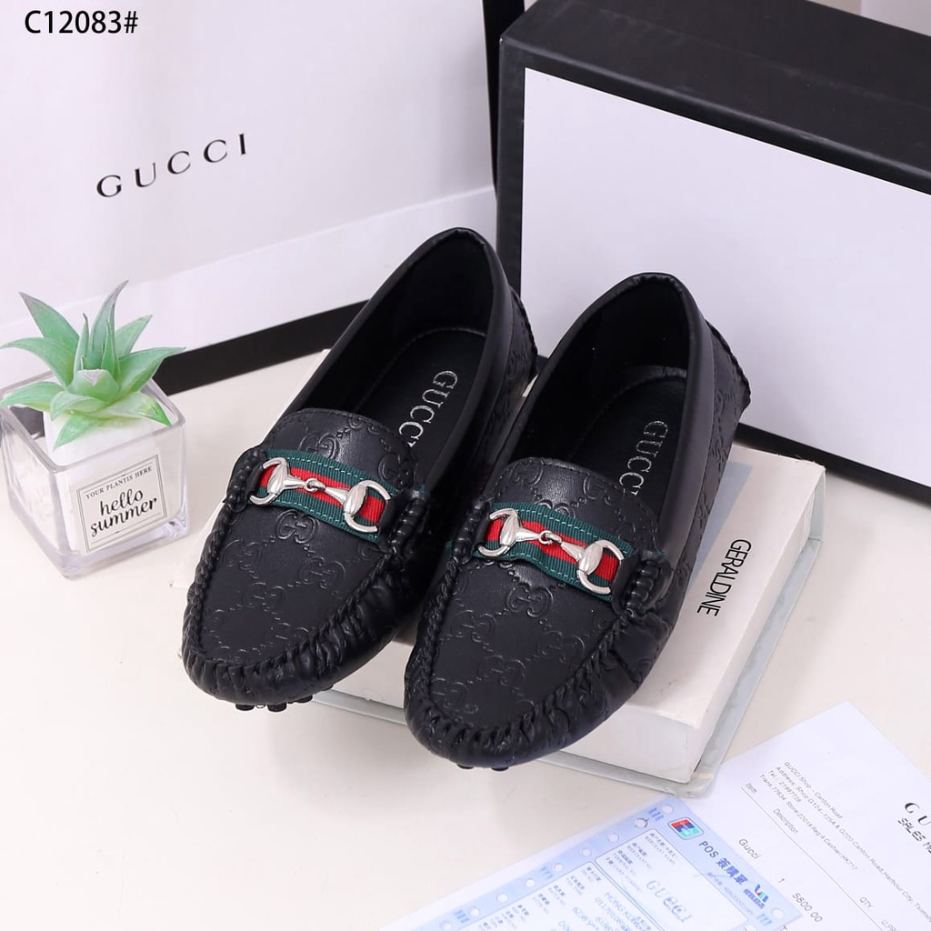 gc  GG Loafers Flat Shoes C12083#