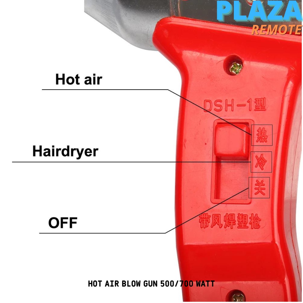 HOT AIR BLOWER GUN 220V 500/700 W PEMANAS KACA FILM STICKER