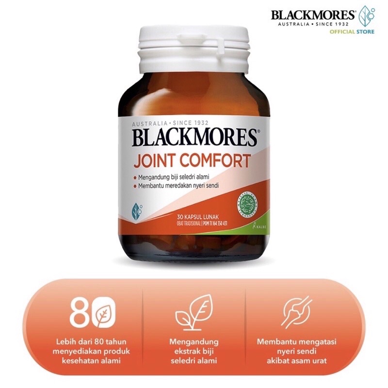 Blackmores Joint Comfort isi 30 / Blackmores Celery (kemasan lama)