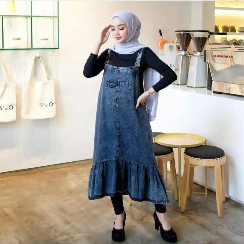 rok kodok/overall jeans