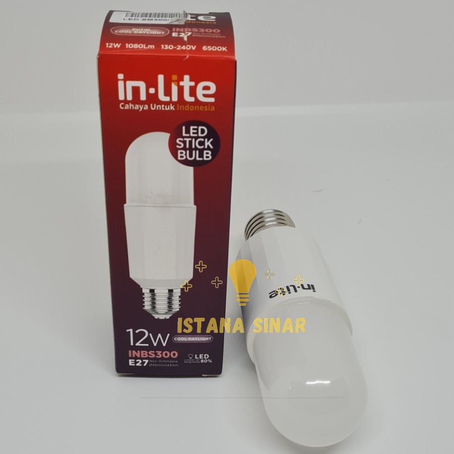 Led stick bulb / Lampu led stick inlite 12W 12 W 12WATT 12 Watt