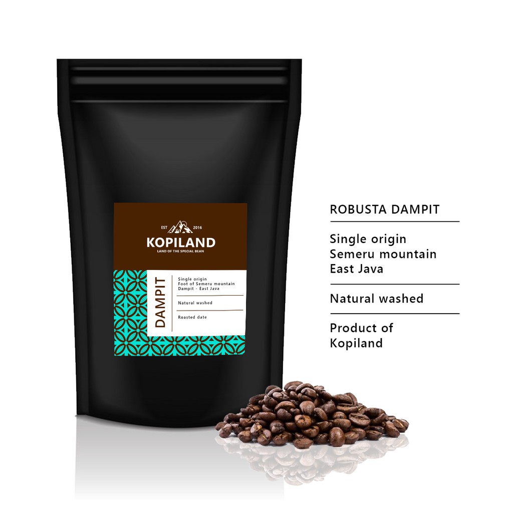 

Kopi Coffee Robusta Dampit Single origin by Kopiland