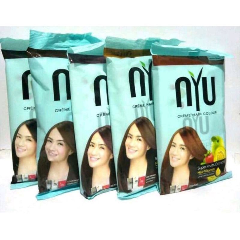 NYU CREME HAIR COLOUR PEWARNA RAMBUT/CAT RAMBUT