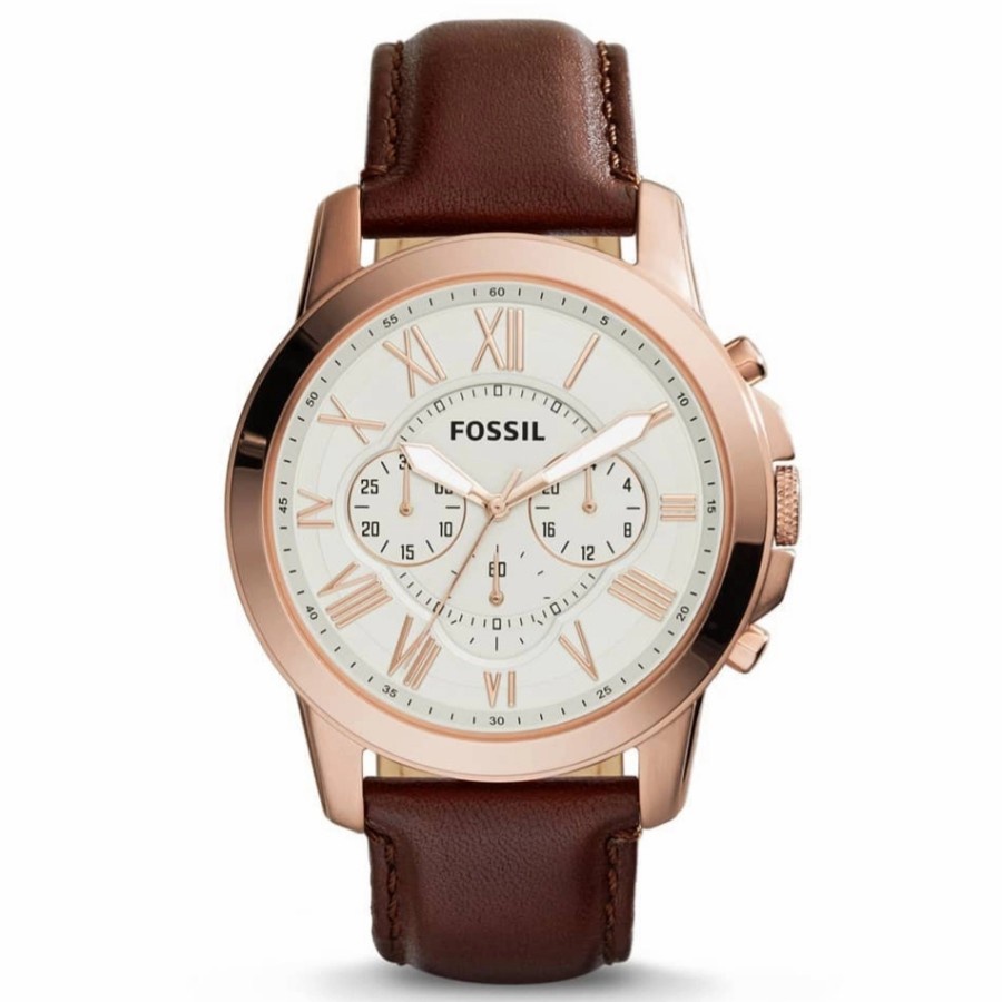 COD Jam Tangan Pria Fossil FS4991 - FS 4991 Quartz Leather Jam Tangan Pria Import Edisi Terbatas Gar