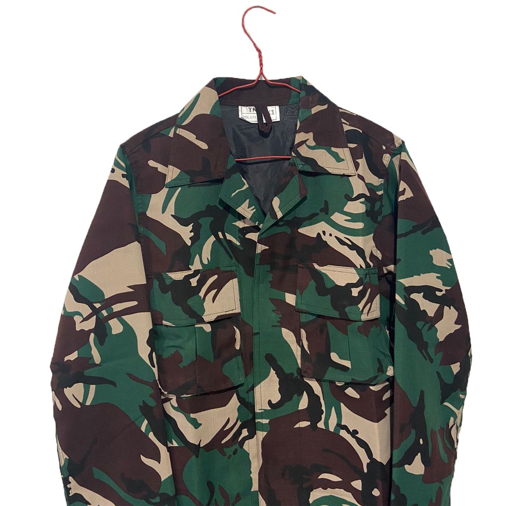 Seragam pdl tni ad loreng balotelli 1 SET / Seragam loreng tni full puring / stelan pdl tni / baju s