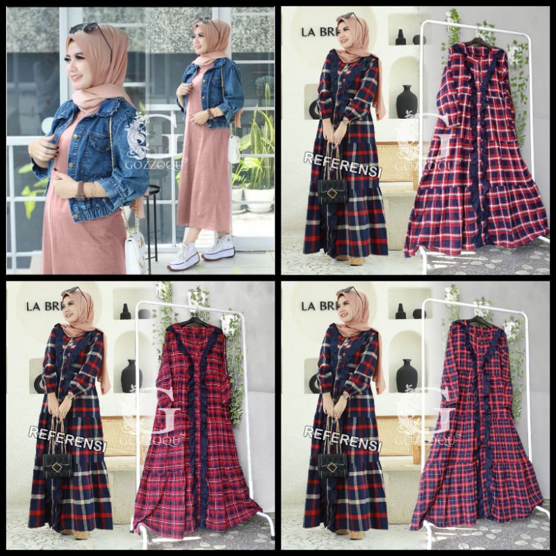 VIHTA MAXI BY GOZZOQU// SACHIE ONE SET BY GOZZOQU