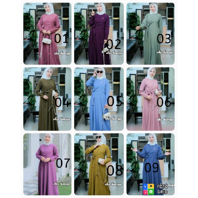 gamis Ciara/Ciara dress aku karissa